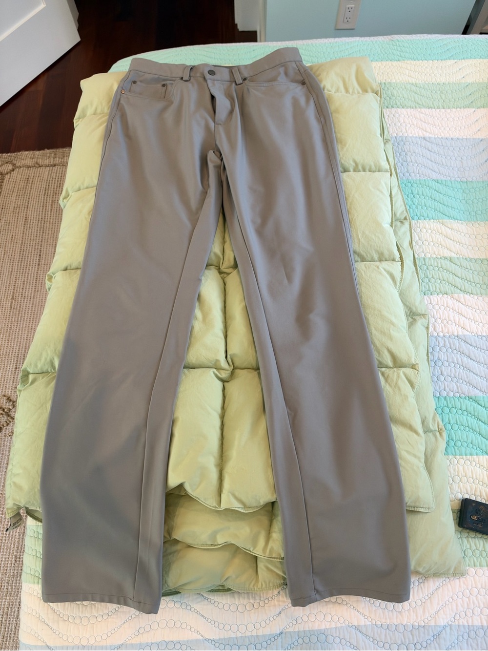Greg Norman Collection Men's Straight Golf Pants - Gray